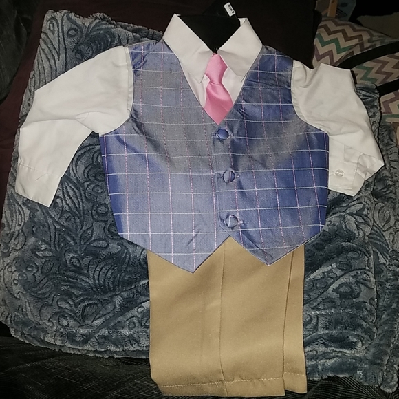 Andrew Fezza Other - Andrew Fezza Vest and Tie Dress Suit Outfit